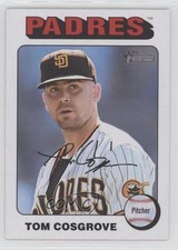 2024 Topps Heritage Short Print White Border Tom Cosgrove #85 10vb