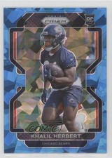 2021 Panini Prizm Rookie Blue Ice Prizm 41/99 Khalil Herbert #425 14cm