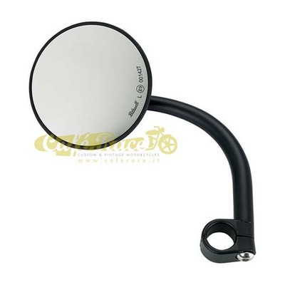 Biltwell Spiegel Utility Round Black ECE-zugelassen