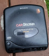 Vintage 1992 Sony Car Discman D-802K Portable CD Player - VERTICAL ONLY!!!!