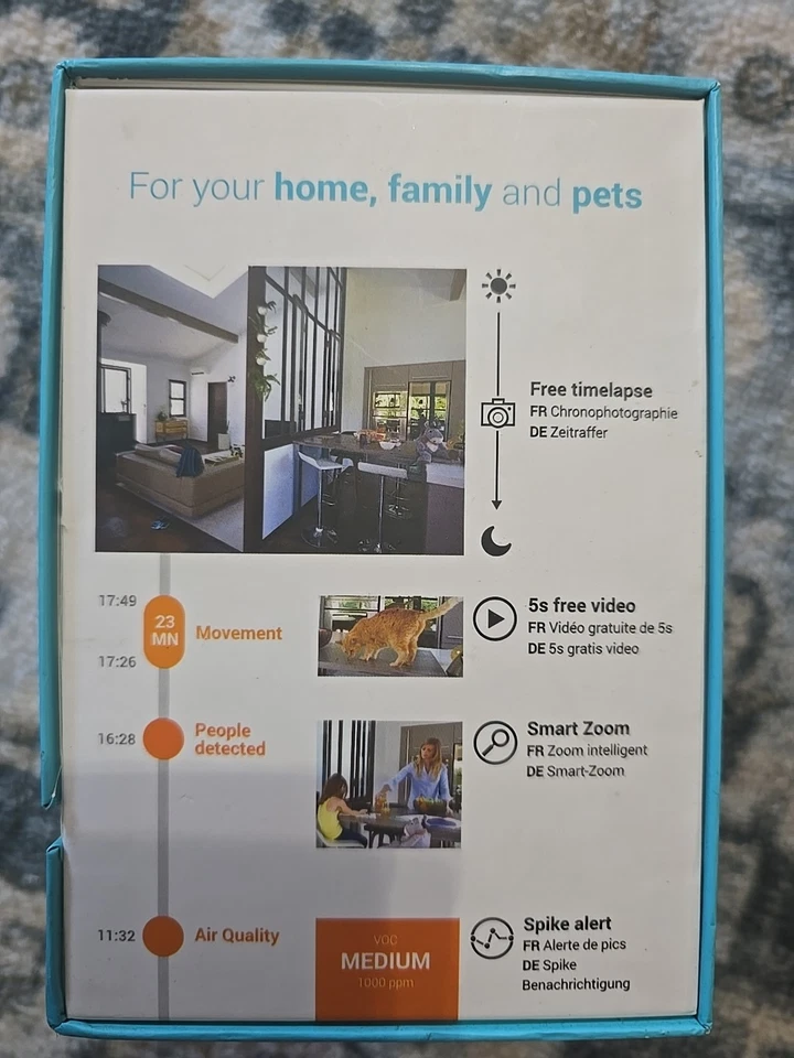 Withings WBP02 Home Wireless HD Indoor Security Camera - Image 3 of 4