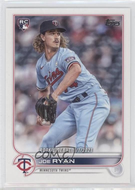 2022 Topps Update Rookie Debut Joe Ryan #US222 0eg5