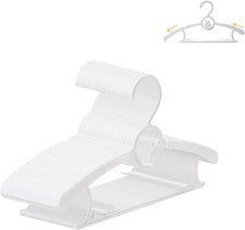 30 PCS White 1114 Inch Adjustable Baby Hangers Non Slip Plastic Kids Hanger