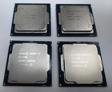 2x Intel Core i7-6700 SR2L2 3.4GHz 2x i7-7700 SR338 3.6GHz LGA1151 Processor CPU