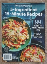 WW weight watchers 5 Ingredient 15 Minute Recipes Magazine 89 Ways Easy Meals