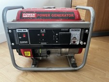 Broken Petrol Generator Power King Engine AC 230V