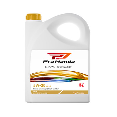 Original Pro Honda Motoröl 5W-30 HFS-E Benziner 4 Liter | Accord 2003-2015