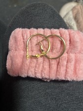 Orecchini a cerchio piccoli tono oro