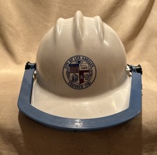 Vintage 1980s Bullard Hard Boiled City of Los Angeles 1781 Helmet Hard Hat USA