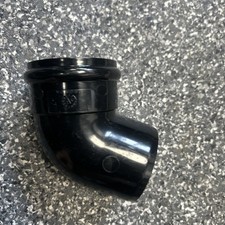 Marley 68mm Gutter Downpipe 67.5 Degree Elbow In Black