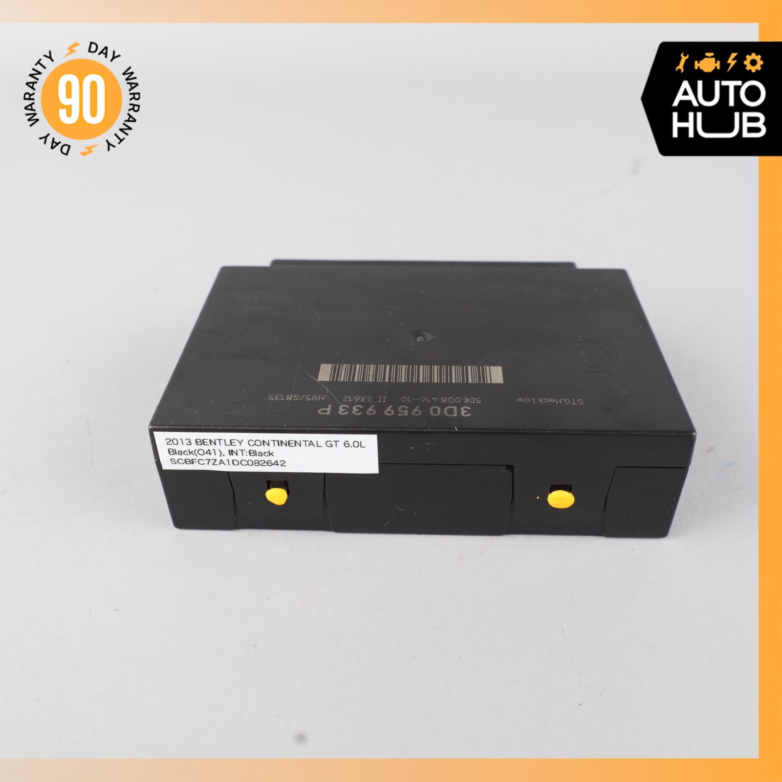 12-15 Bentley Continental GT GTC Comfort Body Computer Control Module BCM OEM