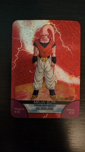 Lamincard Dragon Ball Attacco Finale Nr. S113 Majin Bu - Foto 1 di 2