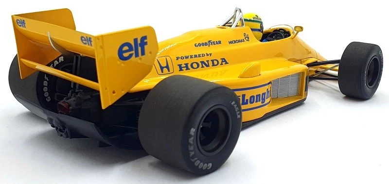 Minichamps 1/18 Scale 540 873892 - Lotus Honda 99T Ayrton Senna 1st Monaco GP87 - Image 2 of 4
