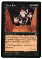 Grave Pact -- MTG (SP Quality) - Stronghold - See scans!!