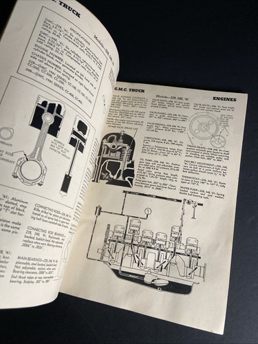 The New Thompson Repair & Tune-Up Manual Heavy Duty HD-6 GMC 1948 - Picture 9 of 11