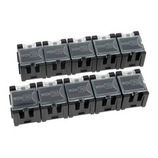 10Pcs Components Part Laboratory Storage Electronic SMD Box SMT Organizer BLACK