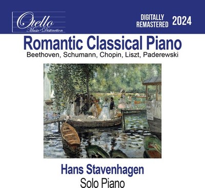 Hans Stavenhagen - Romantic Classical Piano [New CD] Alliance MOD