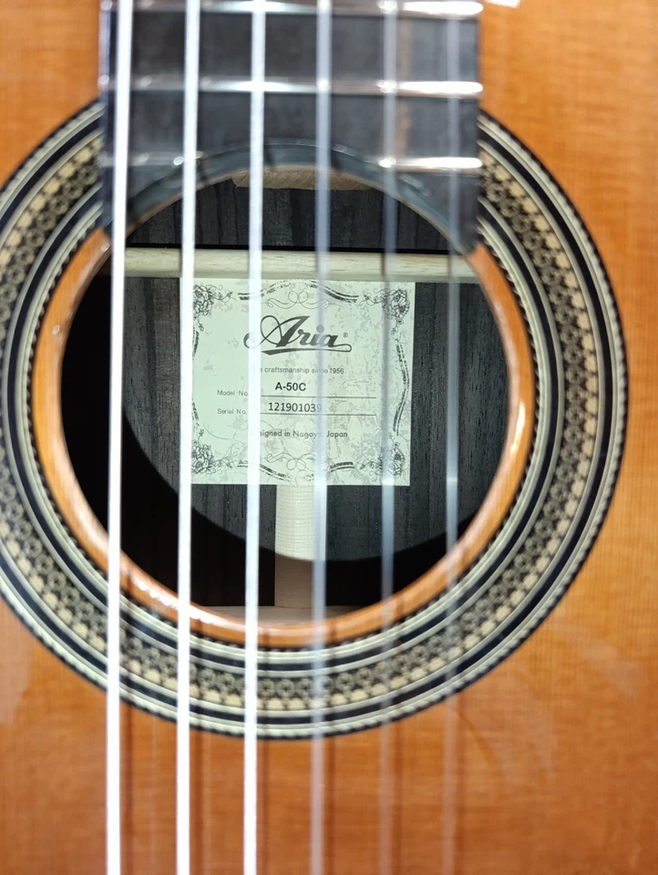 Aria A - 50 - C Konzertgitarre 4/4, Neu, Spielbereit, Japan - Bild 3 von 4