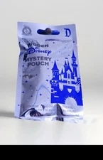 Sealed 2025 Hidden Mickey 2 Pins Mystery Pack Pouch DLR Disneyland Disney Parks