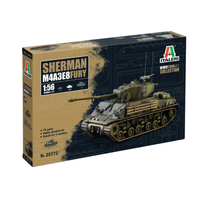 M4A3EB Sherman Fury Kit 1:56 Italeri Kit Mezzi Militari -D- Neues Modell