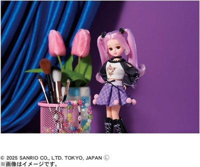 Japan Limited] Licca-chan Kuromi Cool Doll LD-11 Sanrio Collab