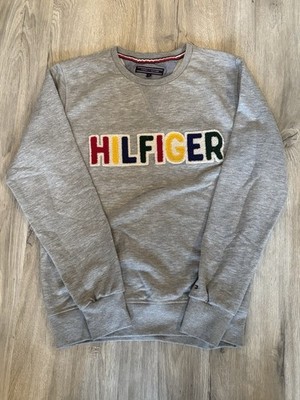 Tommy Hilfiger Big Logo Sweatshirt Herren Gr.S