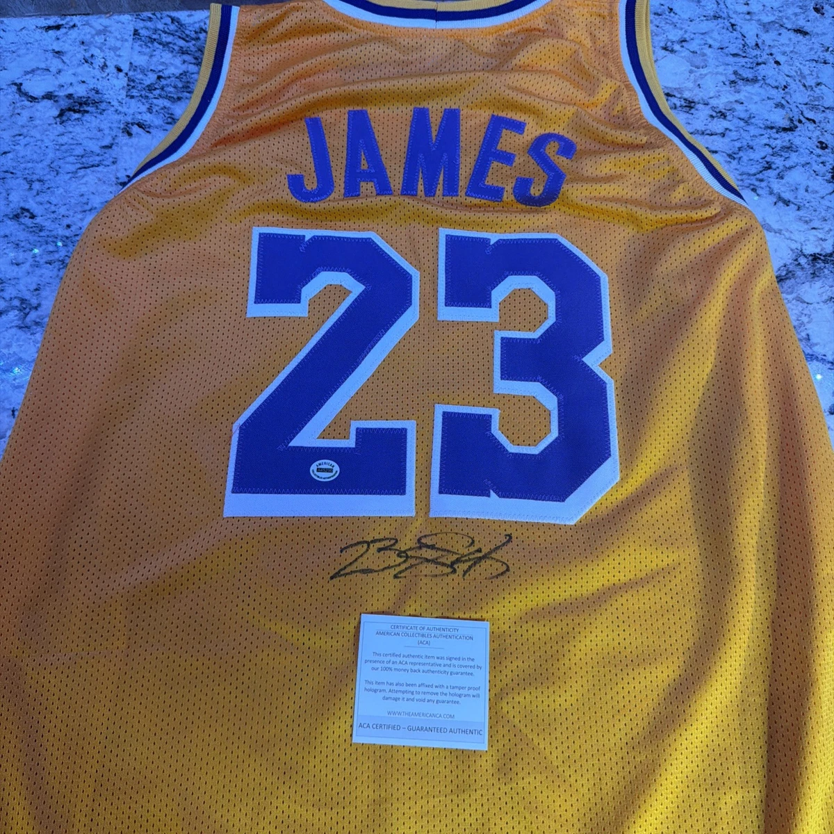 LeBron James Los Angeles Lakers NBA Original Autographed Items for