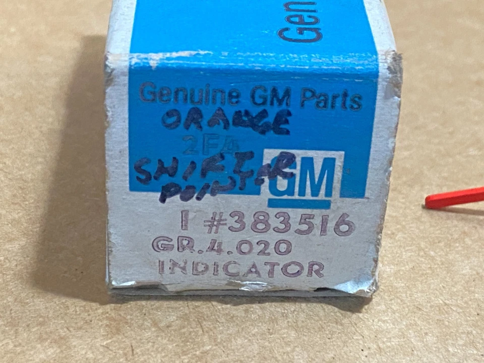 GM 383516 Indicator Needle - 1964 1965 Oldsmobile F85 Column Shift Jetaway - NOS - Image 2 of 4