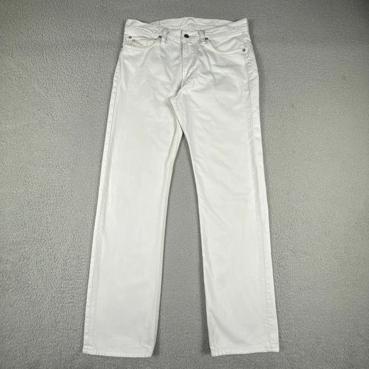Polo Ralph Lauren White Classic Jeans for Men for sale | eBay