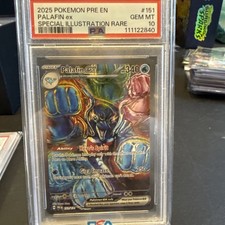 2025 Pokemon Palafin ex 151/131 Prismatic Evolutions SIR PSA 10 GEM MINT on eBay