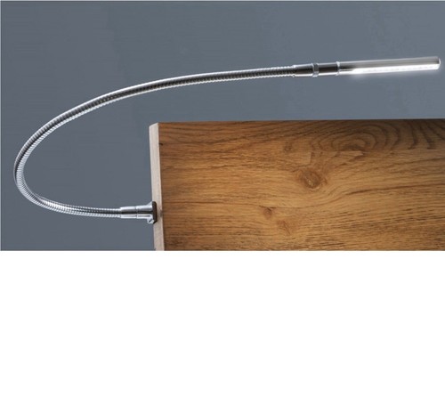 Nachttischlampe HASENA LED LAMPE BOA 2ER SET Chrom