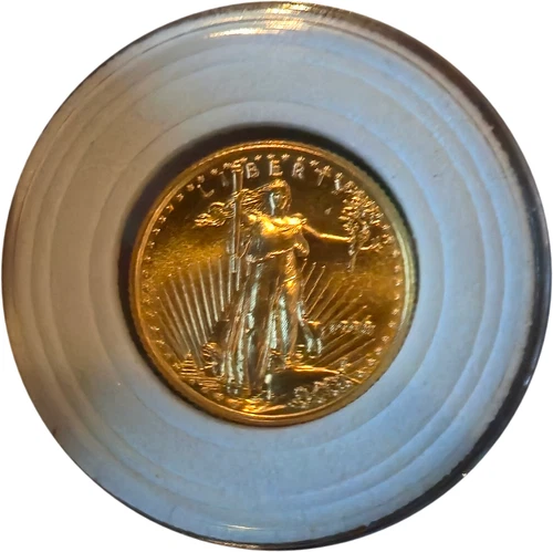 1998 $5 American Gold Eagle 1/10 oz BU - Type 1 Family of Eagles - NO RESERVE