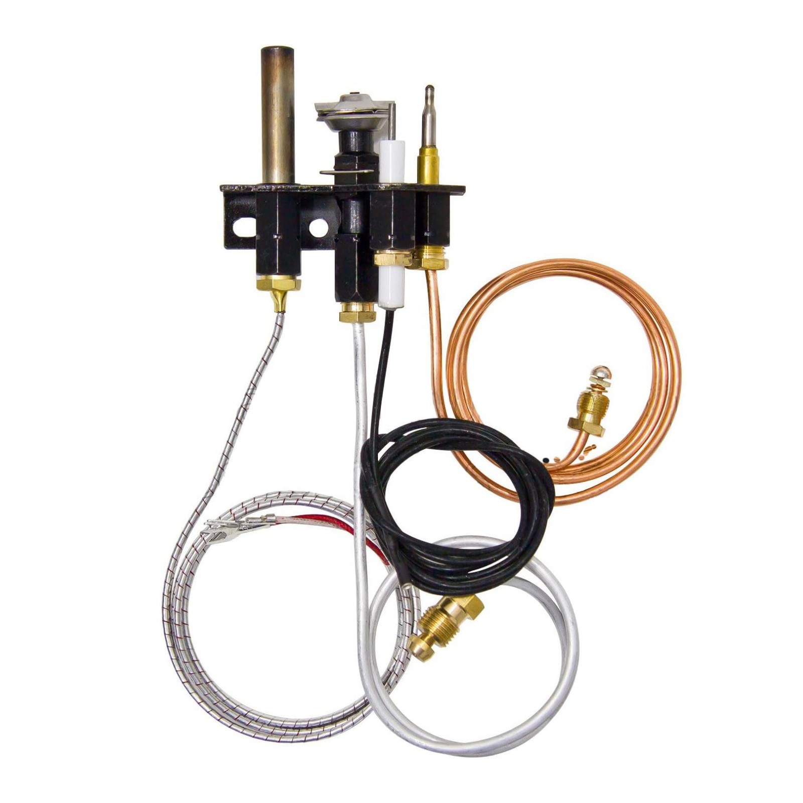 Brass 69L17 Pilot Assembly Replacement For Lennox Gas Vent Fireplace Stove