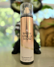 Bath Body Works Warm Vanilla Sugar Fine Fragrance Mist 8oz