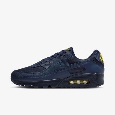 Nike Air Max 90 Obsidian Lightning Herren Sneaker Blau Gelb DM0029-401