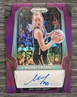 2025 Panini Prizm WNBA Marine Johannes #/49 Purple Prizm Auto New York Liberty