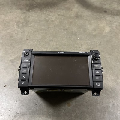13 Grand Cherokee Navigation CD DVD Player Radio Receiver w/ Sirius & Display OE