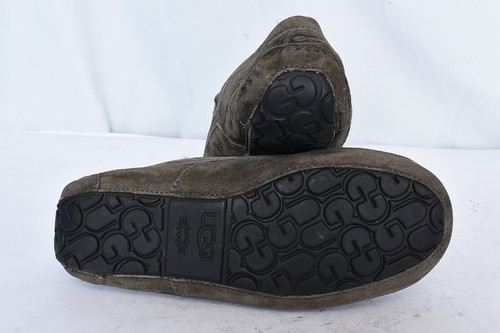 Zapatilla UGG Ascot Gamuza Cálida Cómoda Piel de Oveja Mocasines Para Hombres Talla 10 - Imagen 7 de 7