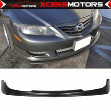 Fits 03-05 Mazda 6 JDM Sport Style Front Bumper Lip Lower Spoiler Unpainted PU