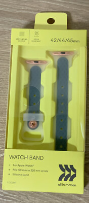   All In Motion Watch Silicone Band 42/44/45mm- Starless Night Blue NEW
