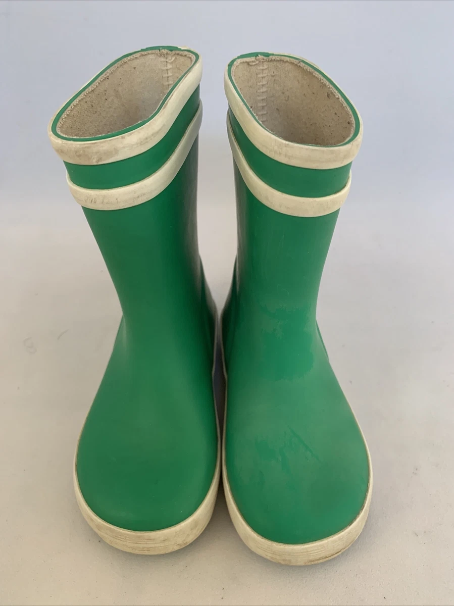 Aigle baby cheap flac wellies