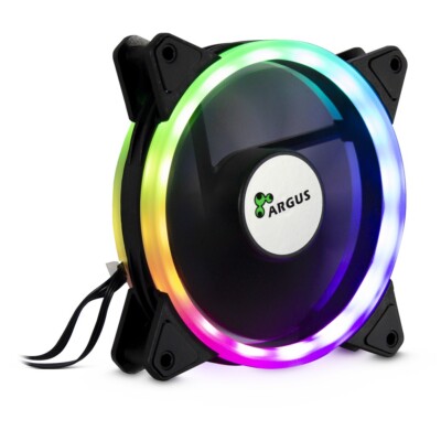 Fan RS-041 LED RGB komp. ASUS AURA sync. RGB Fusion MSI Mystic Light Ventilator
