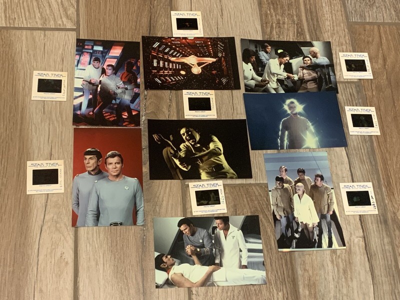 STAR TREK: THE MOTION PICTURE - Rare/official studio 35mm lot of 8