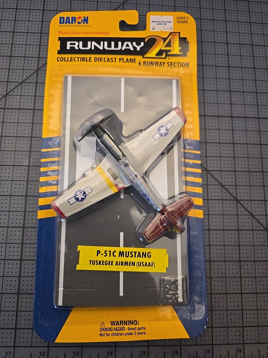 North American P-51C Mustang Fighter Aircraft Gray 