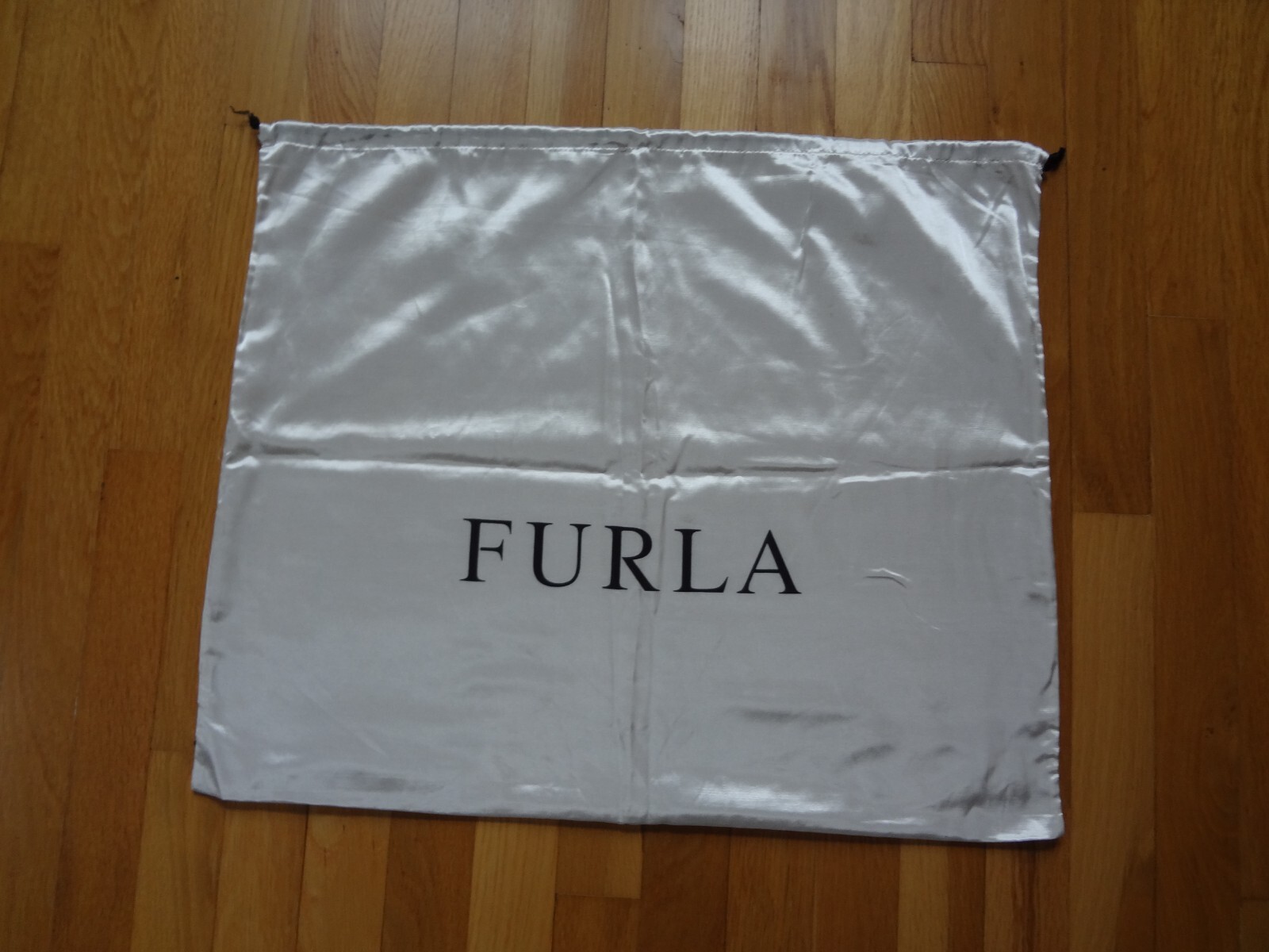 Furla Drawstring Dust Bag Furla FURLA Dust Bag White Satin