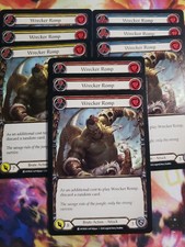 9 Card Playset Wrecker Romp Red/Yellow/Blue Flesh and Blood Welcome to Rathe