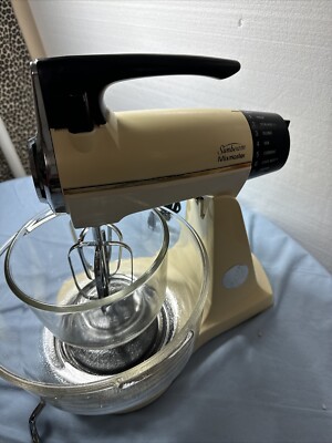 Sunbeam Mixmaster 60th Anniversary Stand Mixer 12 Speeds, 2 Bowls