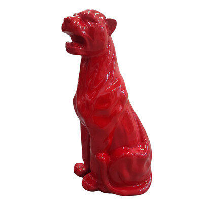 Panter,  Leopard 80cm groß Designer Deko, Figur, Modern