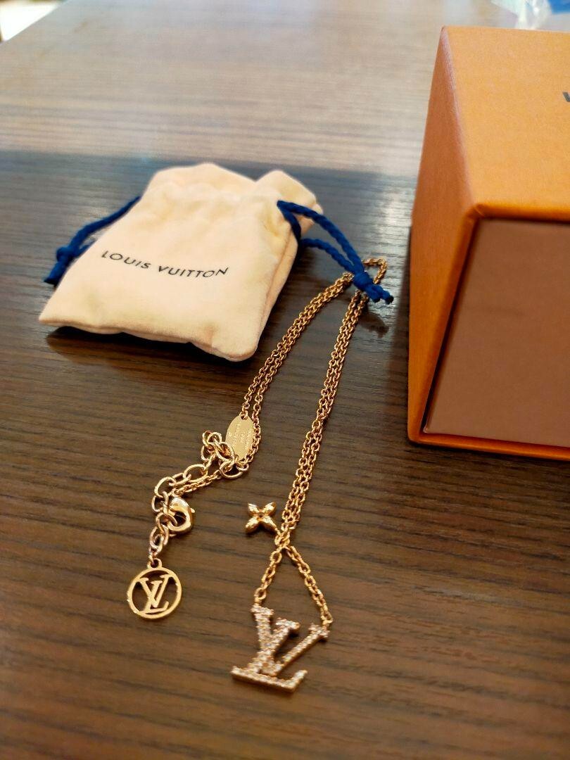 LOUIS VUITTON ゴールドM00596 ネックレス LOUIS VUITTON ルイヴィトン ネックレス LV アイコニック
