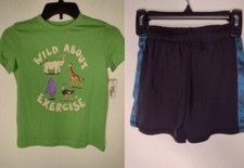 NWT Boy's Stitch Fix Bundle Shorts Shirt Size S 6-7